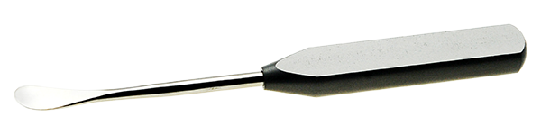 鼻骨膜剝離器 19cm 單頭 圓頭 12.5mm 鋁柄(下頜)